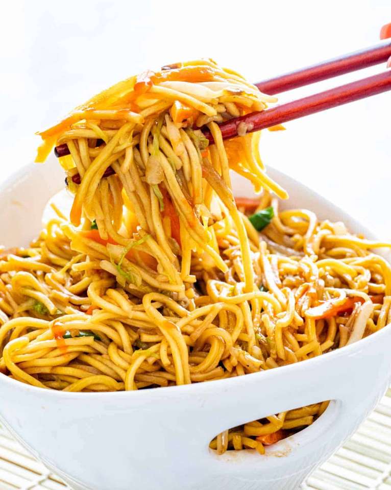 Chow Mein❤️❤️❤️❤️ Online-Puzzle