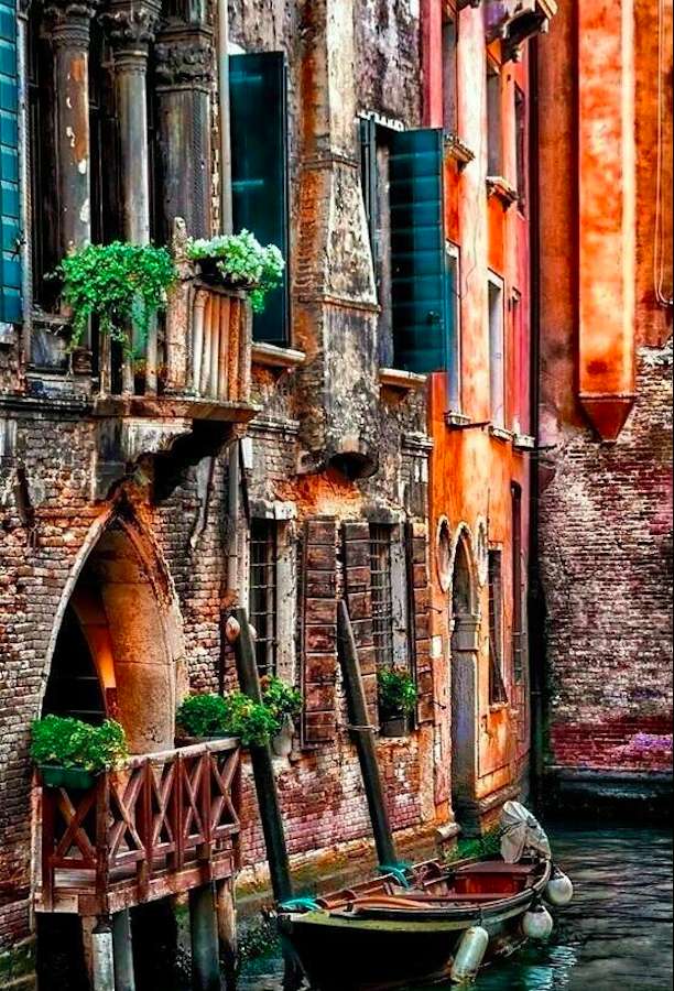 Венециански улици онлайн пъзел
