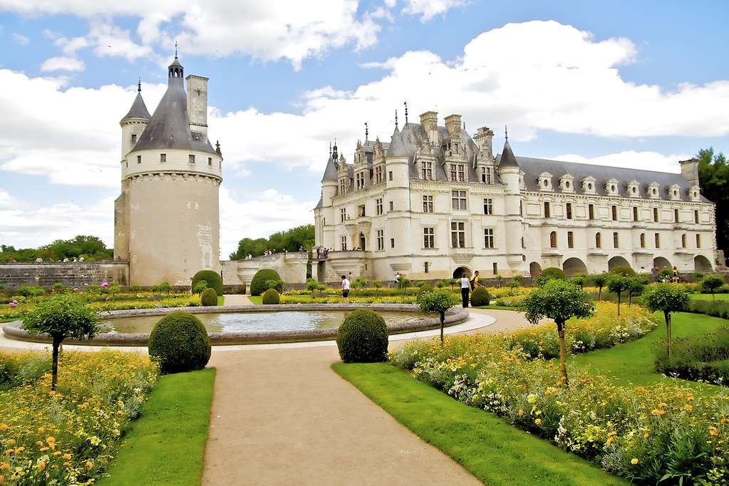 Vallée de la Loire - Château de Chenonceau puzzle en ligne