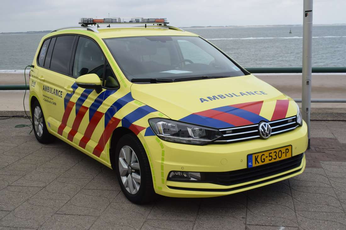 Amsterdam. Ambulance puzzle en ligne