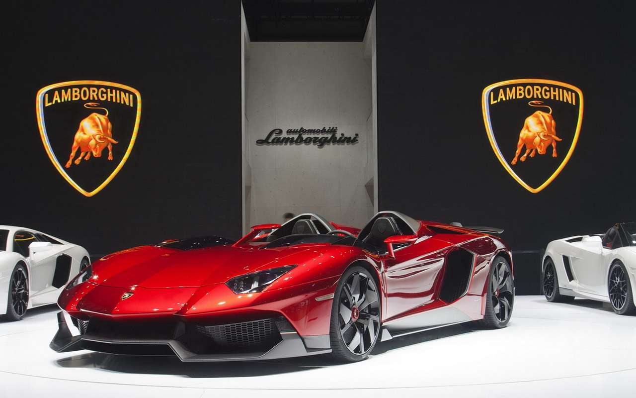 Lamborghini aventador J online παζλ