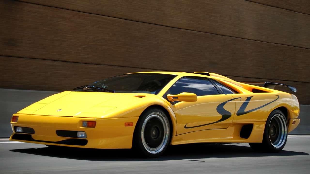 Lamborghini Diablo sv online puzzel