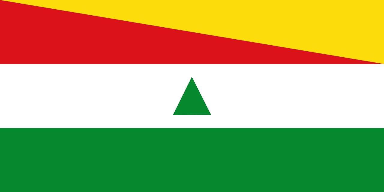 Puzzlen Sie die Flagge von Ocamonte Santander Puzzlespiel online