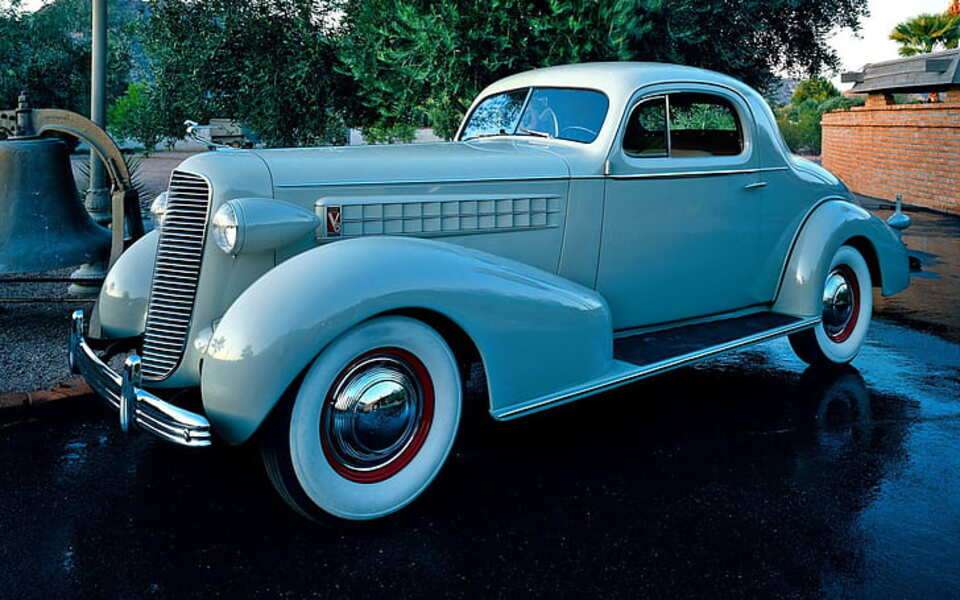 Auto Cadillac Serie 70 Coupé Jahr 1936 Online-Puzzle