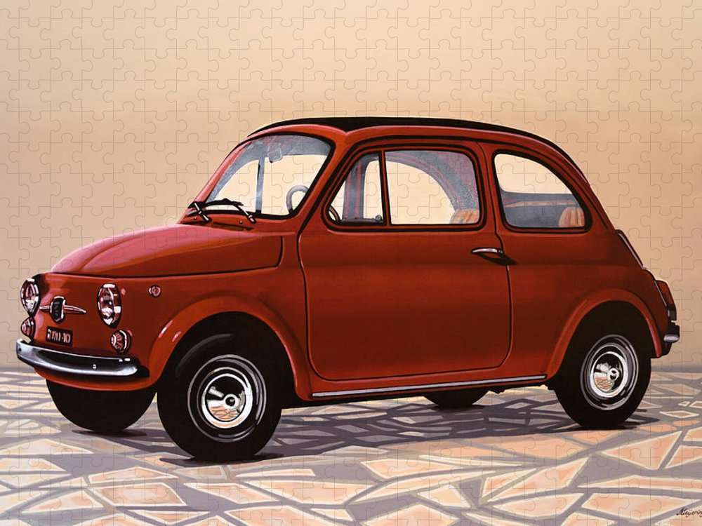 Fiat 1957 puzzle online