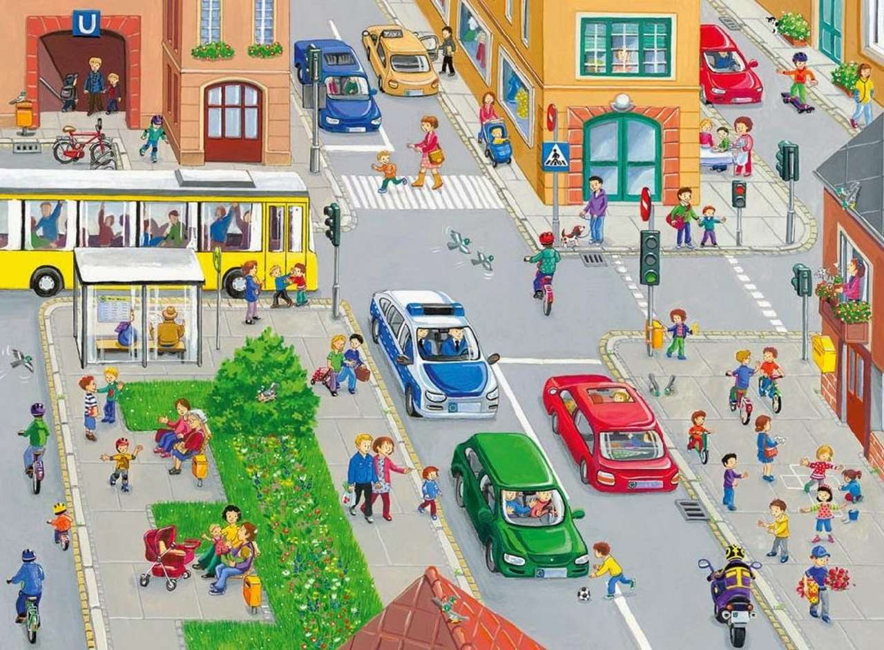 Verkehr Puzzlespiel online