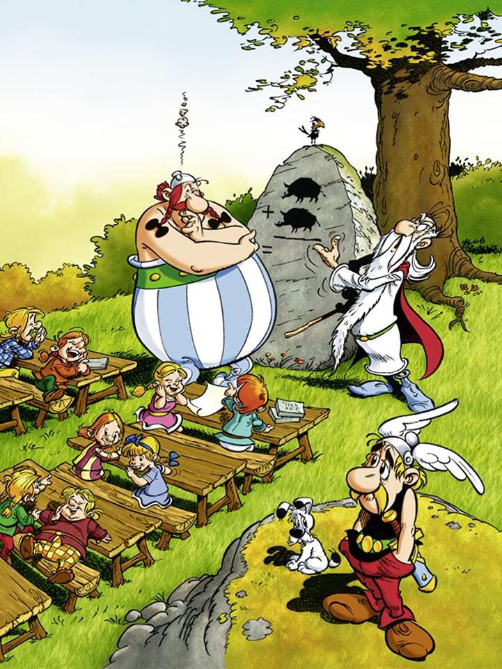 Asterix und Obelix Puzzlespiel online