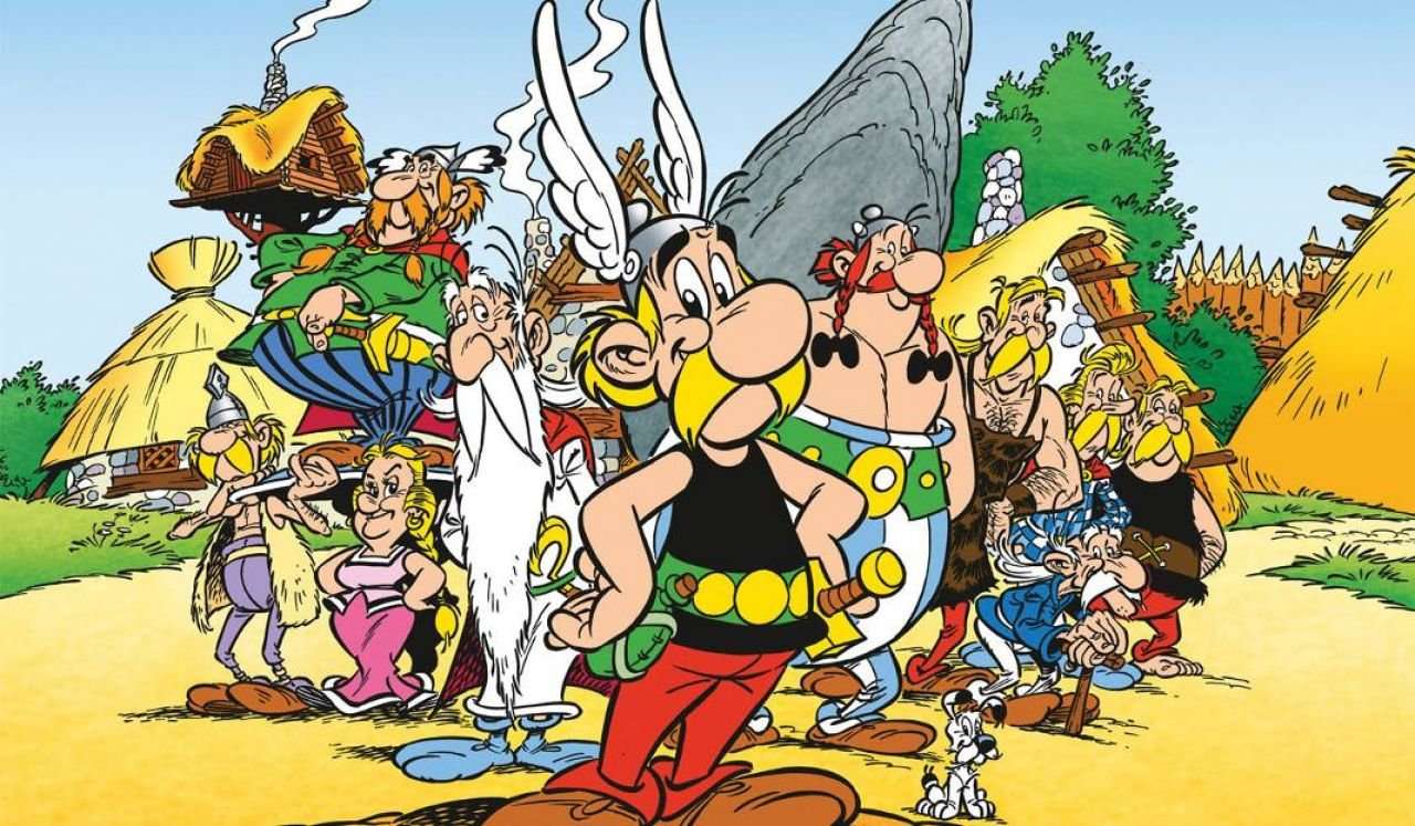 Asterix en Obelix online puzzel