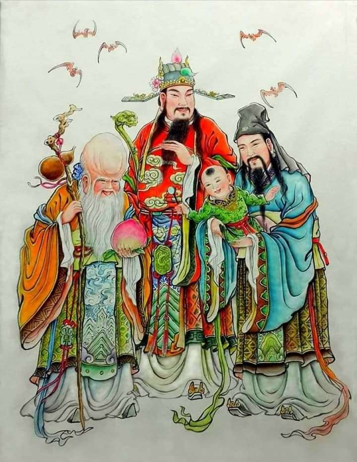 Čínská / taoísmská mytologie skládačky online