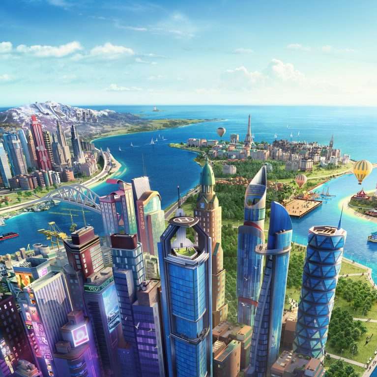 Metropolia în SimCity BuildIt jigsaw puzzle online