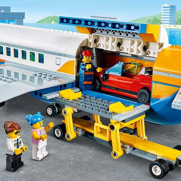 Lego-Blöcke - Flugzeug Online-Puzzle