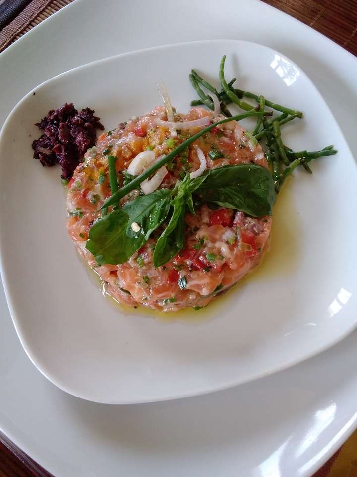 Salmon Ceviche jigsaw puzzle online