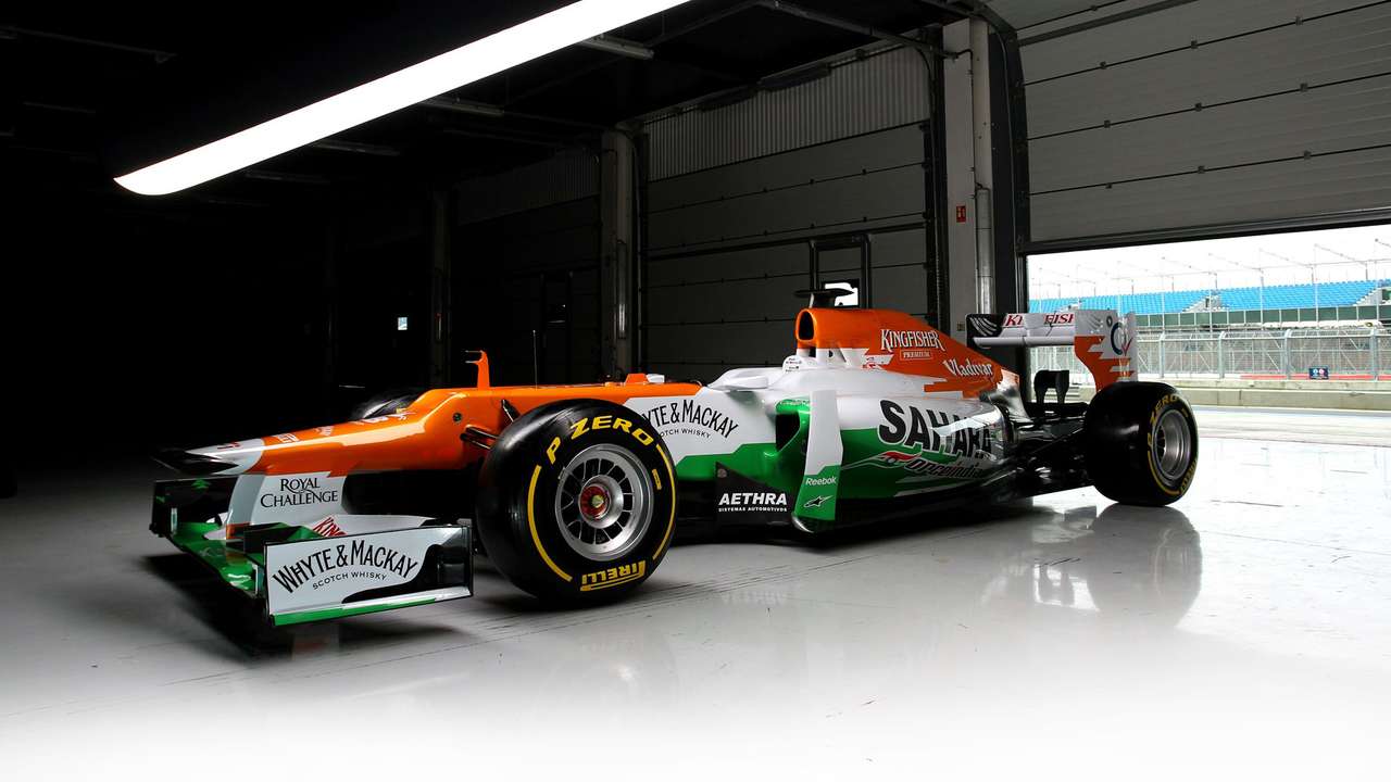 2012 Force India VJM05 онлайн пазл