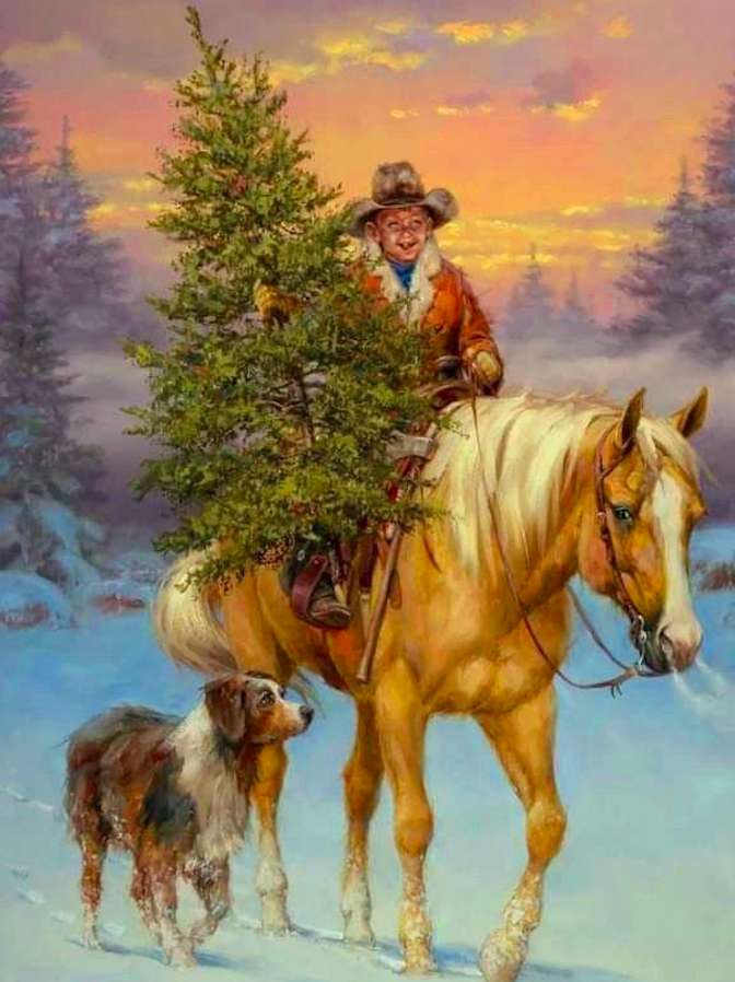 We have a Christmas tree - hooah jigsaw puzzle online