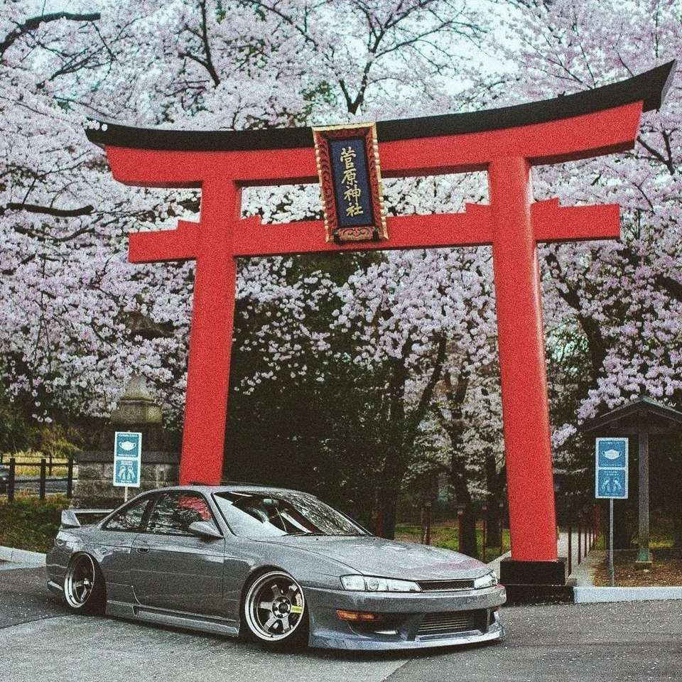 Nissan Silvia S14 auto legpuzzel online