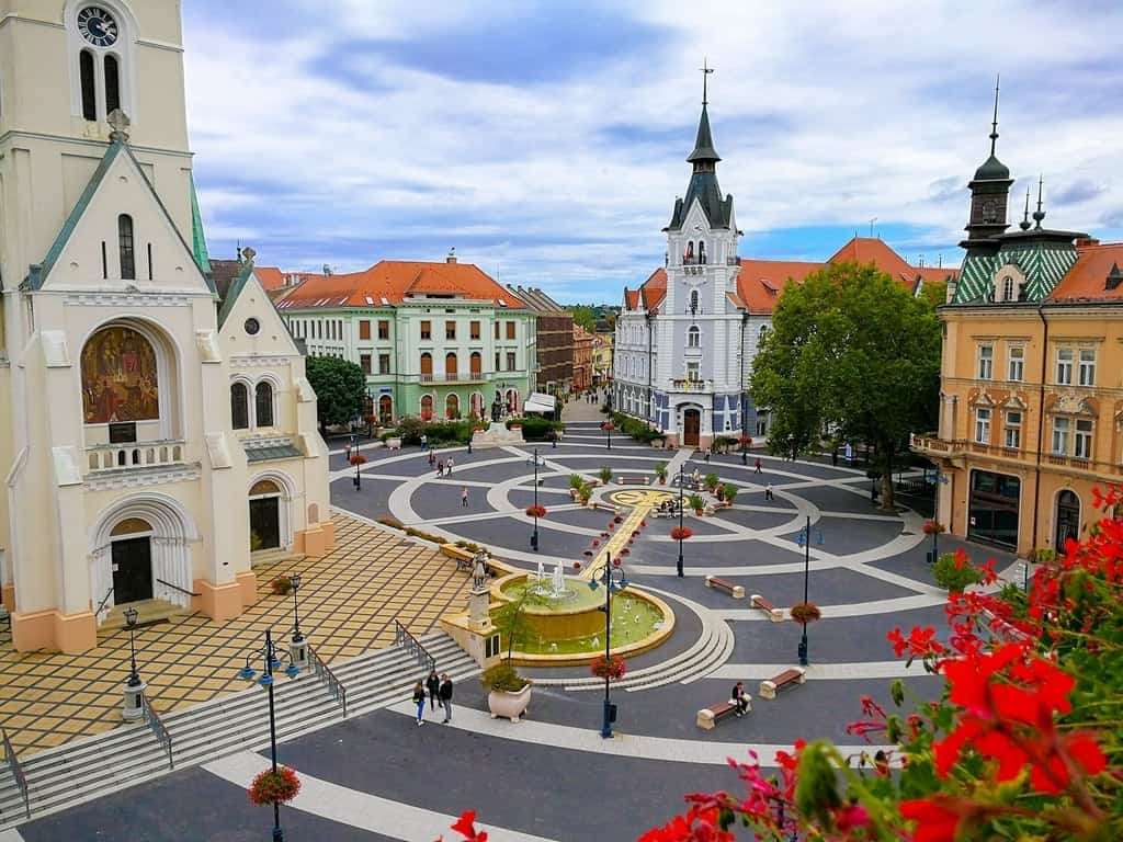 Die Stadt Kaposvar Puzzlespiel online