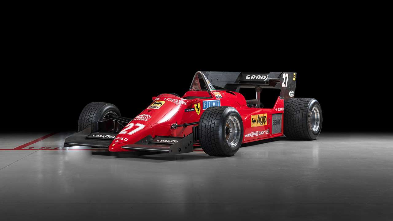 Ferrari 126 C4 z roku 1984 skládačky online