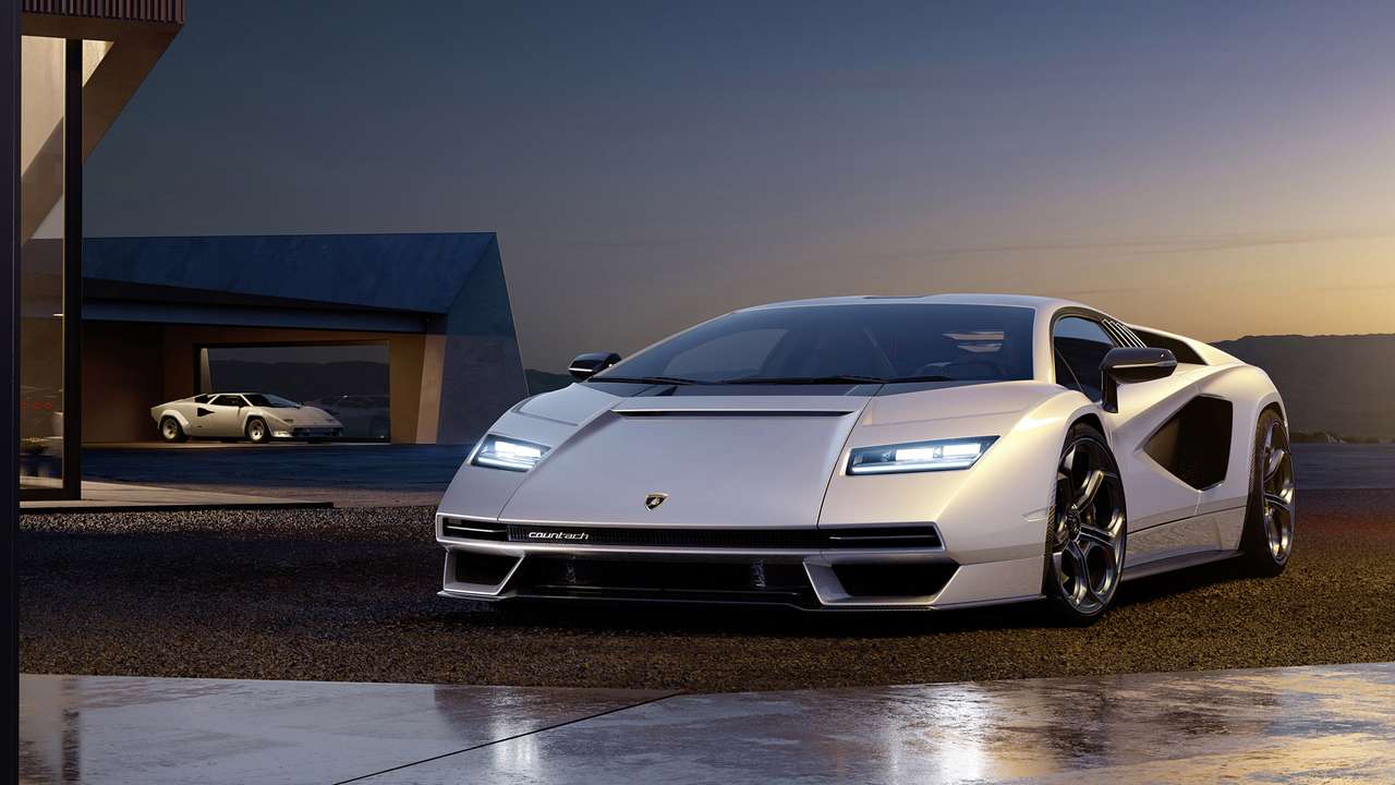2022 Lamborghini Countach LPI 800-4 онлайн пъзел