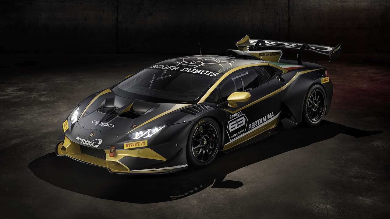 Lamborghini huracan super trofeo evo онлайн пъзел