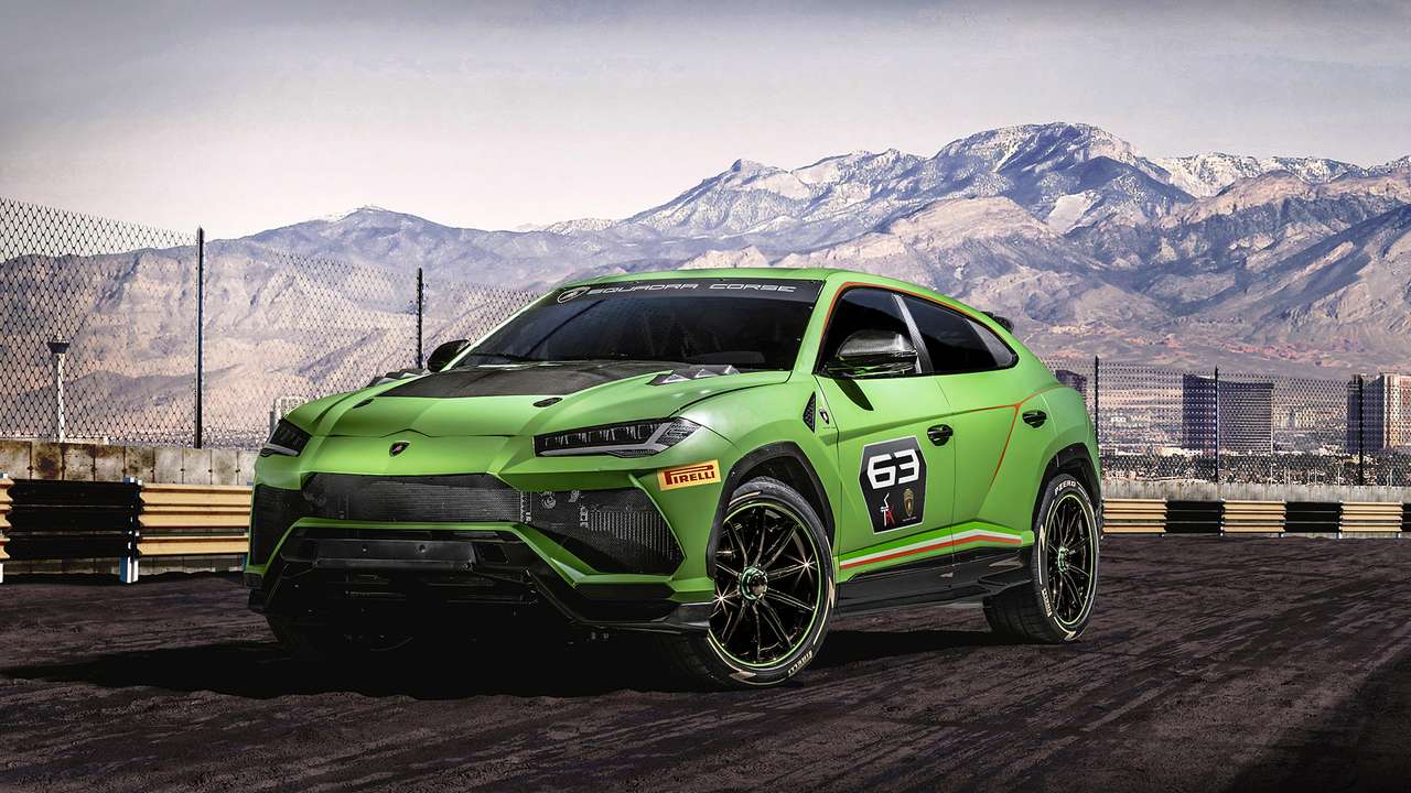 2018 Lamborghini Urus ST-X Concept онлайн пъзел