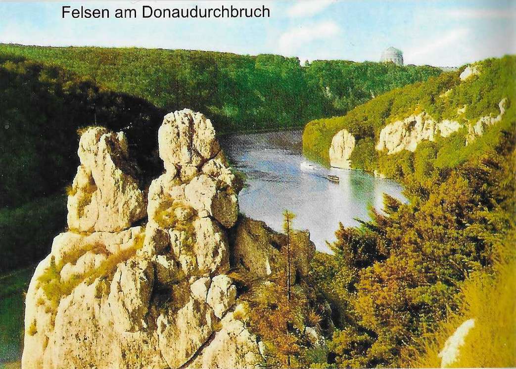 Donaudurchbruchfelsen Online-Puzzle