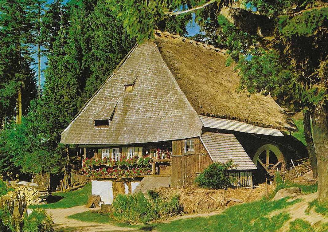 Schwarzwaldský mlýn skládačky online