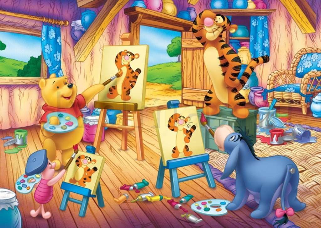 Winnie the Pooh und Freunde Puzzlespiel online