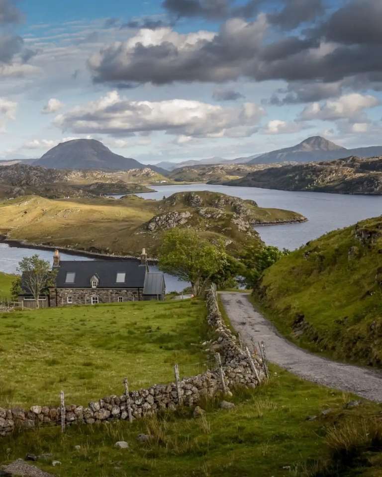 paisagem da Escócia quebra-cabeças online