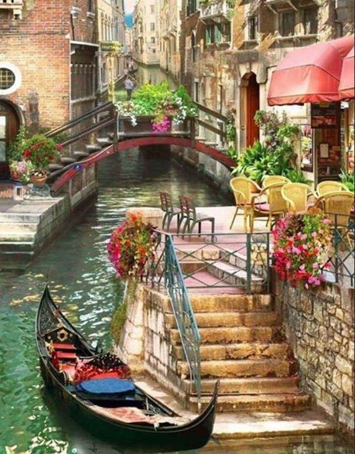 Venice and its streets online puzzle
