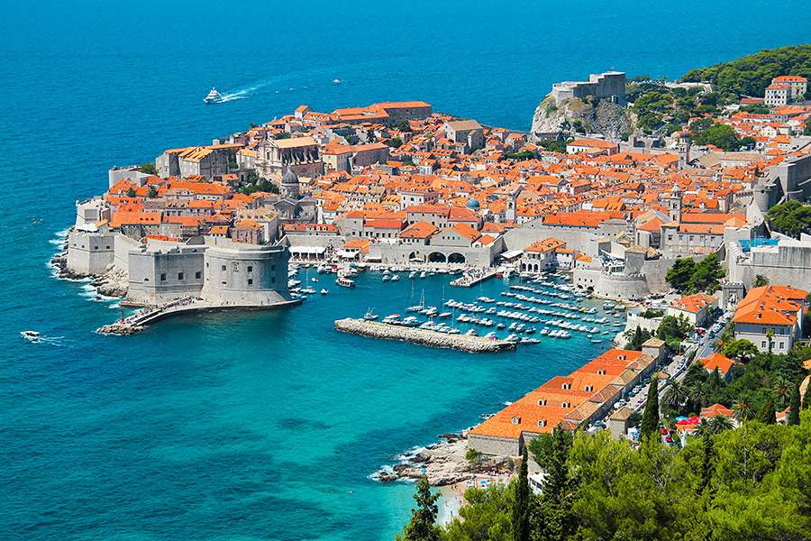 Dubrovnik. Horvátország online puzzle