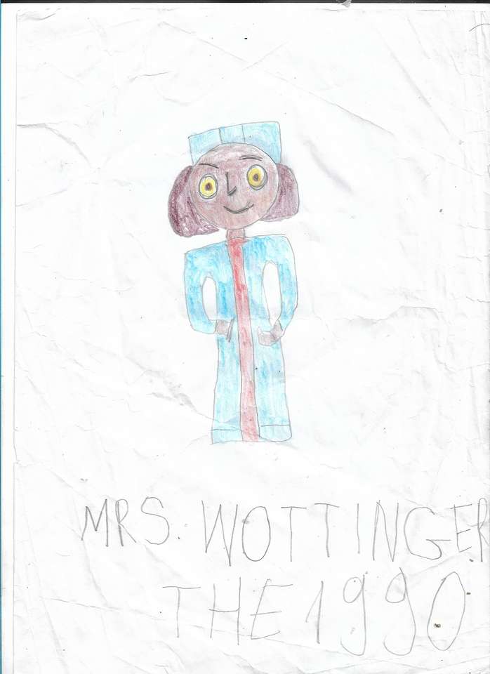 Миссис Воттингер, 1990 г. онлайн-пазл