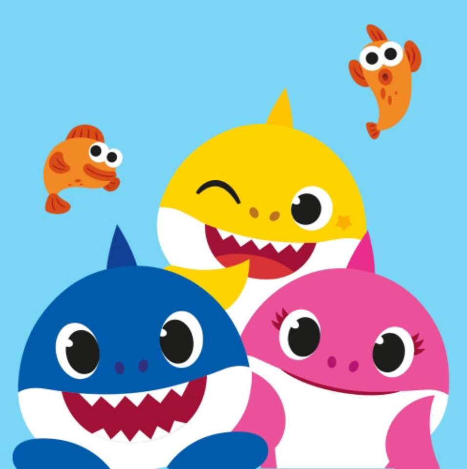 Baby rechin și prieteni jigsaw puzzle online