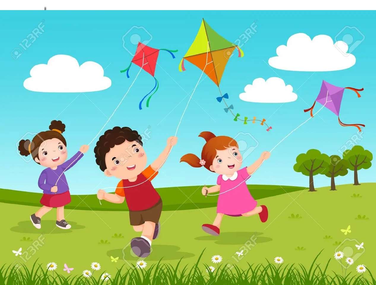 The kites jigsaw puzzle online