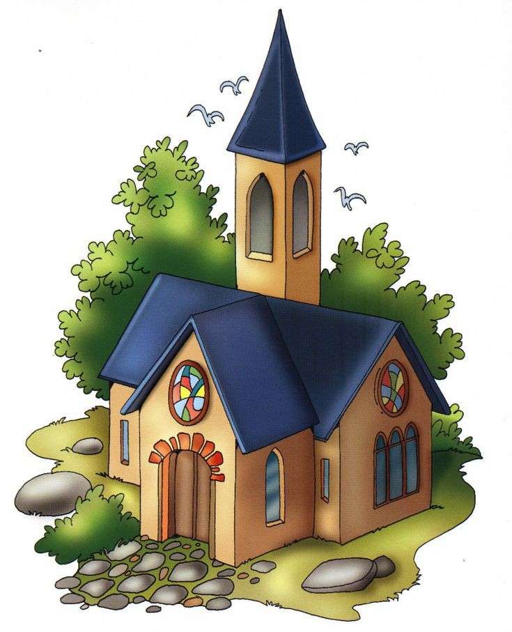 église animée puzzle en ligne