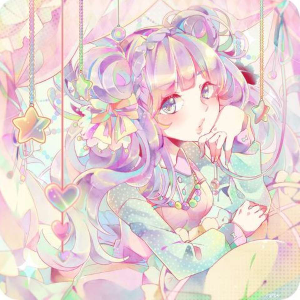 cute pastel girl jigsaw puzzle online
