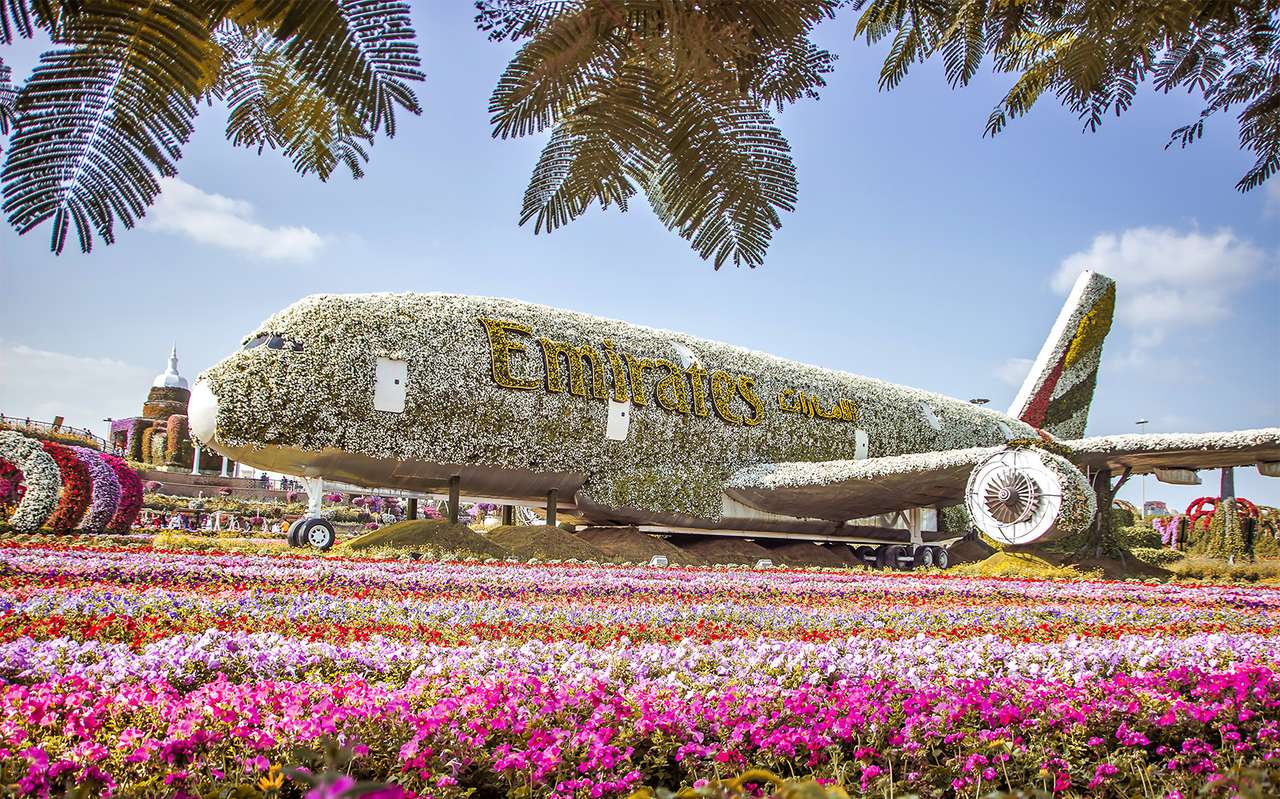 Dubai Miracle Garden online puzzel