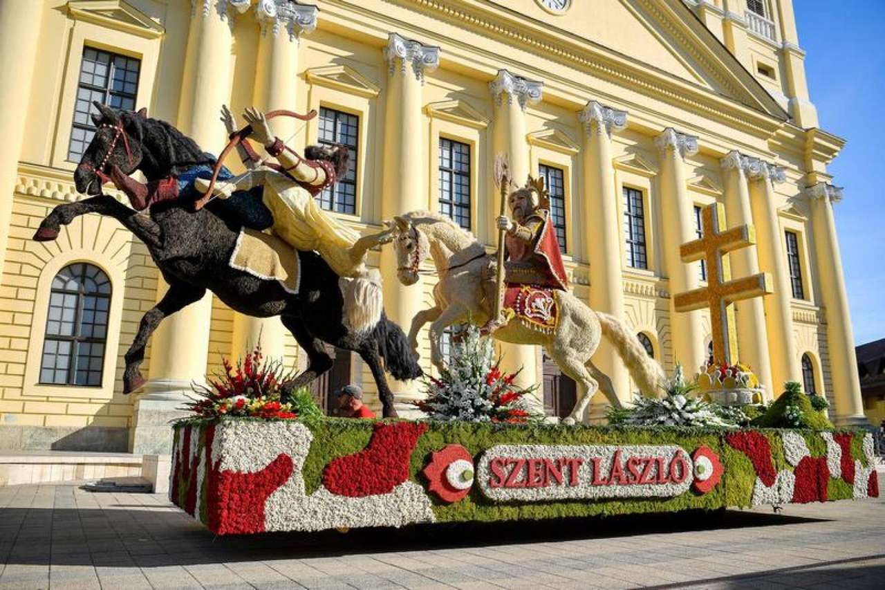 Carnaval des fleurs Debrecen puzzle en ligne