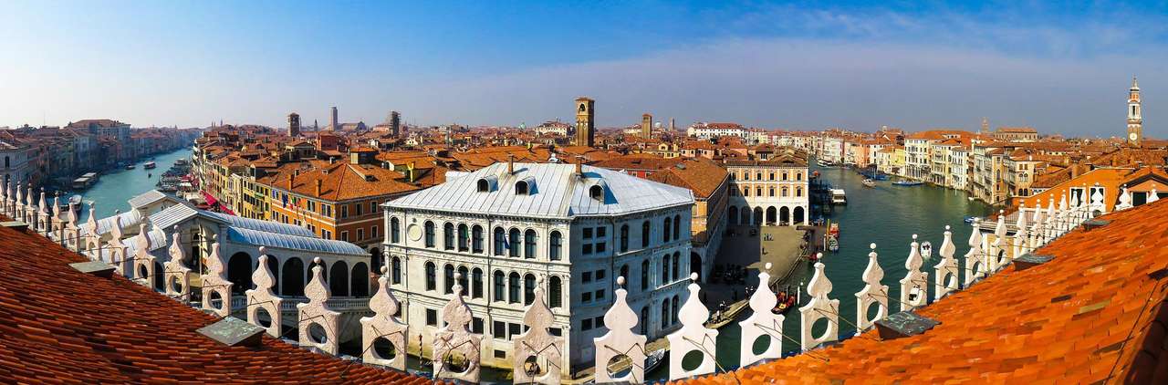 Venedig stad Pussel online