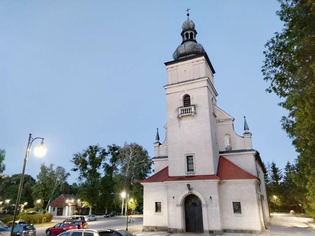 Kostel v Sępólno Krajeński online puzzle