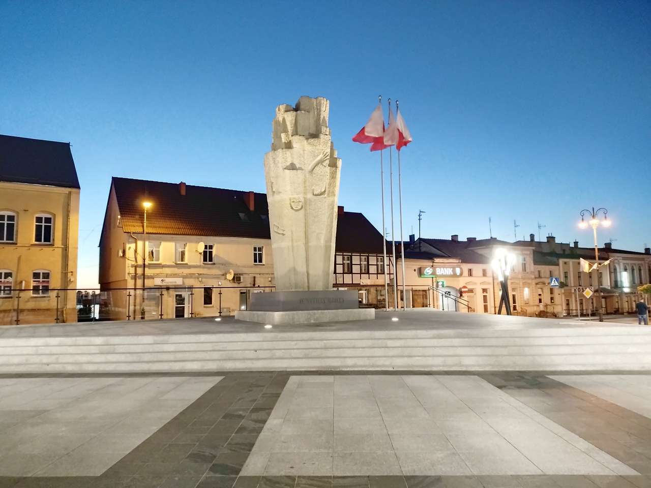 Plaza Wolności en Sępólno Krajeński rompecabezas en línea