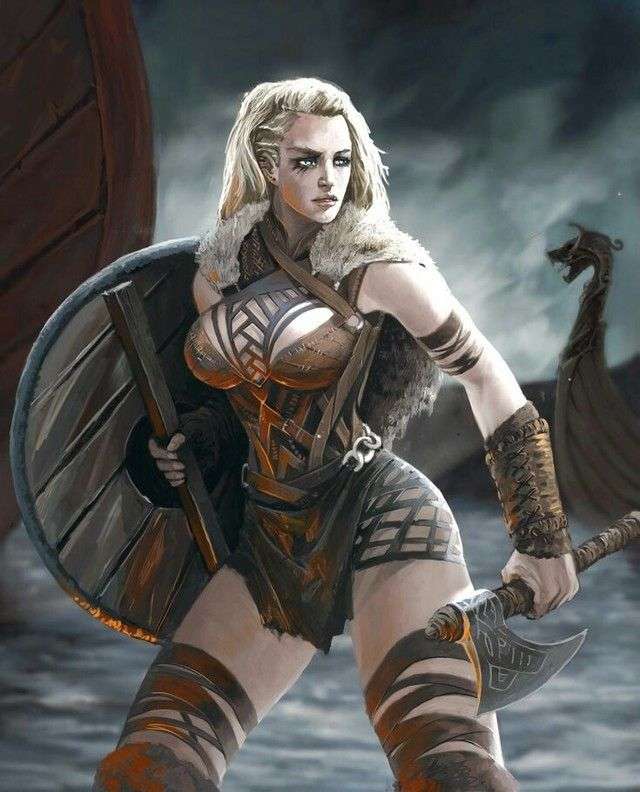 viking princess art