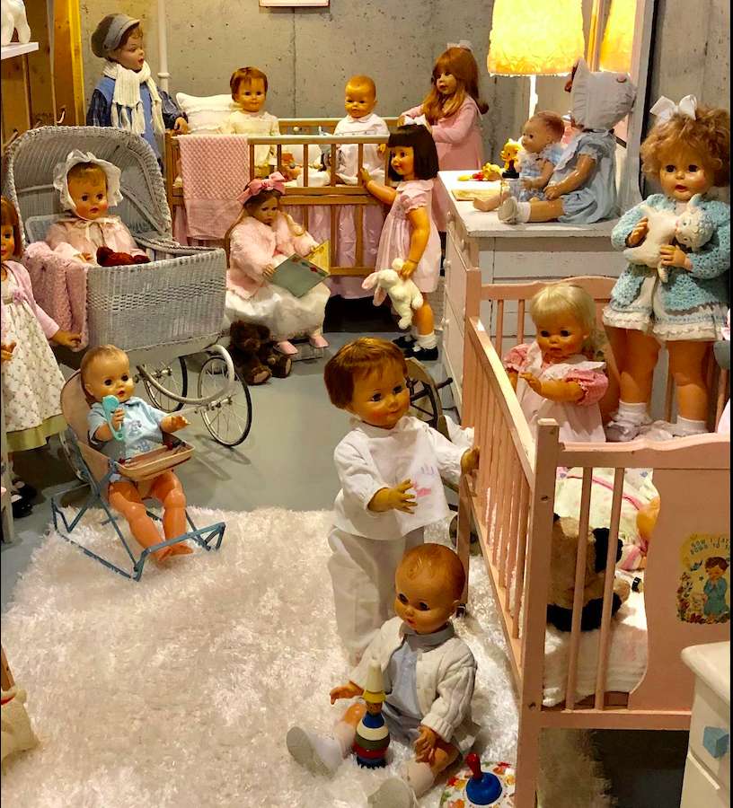 Předškoláci - jako opravdová miminka tyto panenky skládačky online