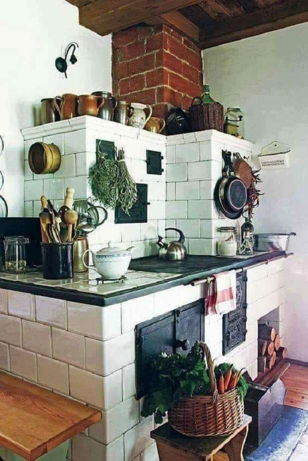 O sobă de țară în bucătărie jigsaw puzzle online