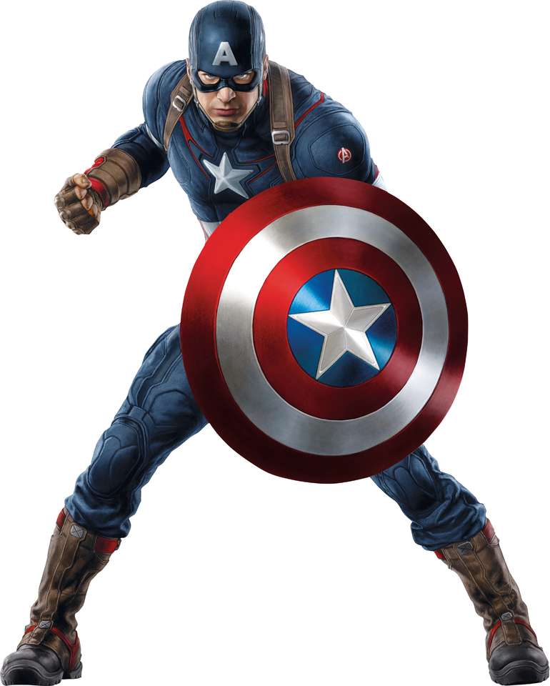 Капитан Америка онлайн пъзел