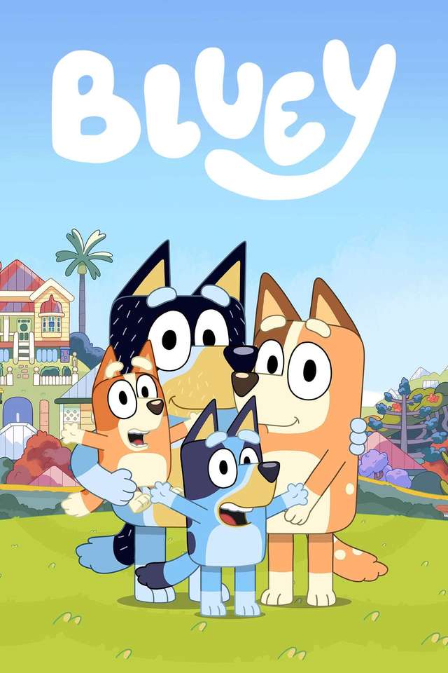 Bluey's familie legpuzzel online