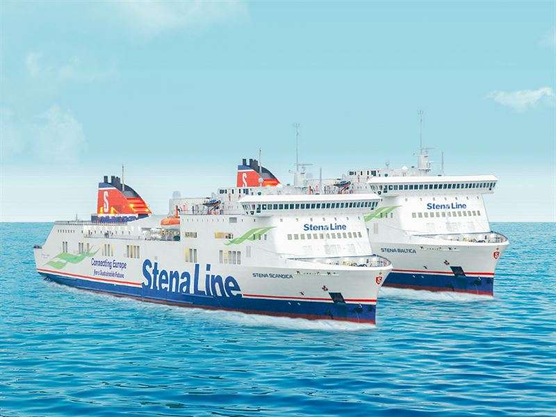Stena Line. Kryssningar över Östersjön med färja pussel på nätet