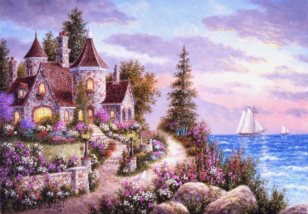 mansion by the sea online puzzle