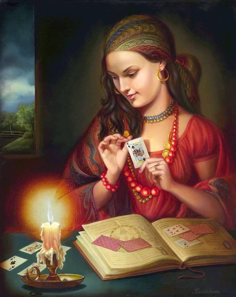 Cyganeczka, she will tell you the truth :) jigsaw puzzle online