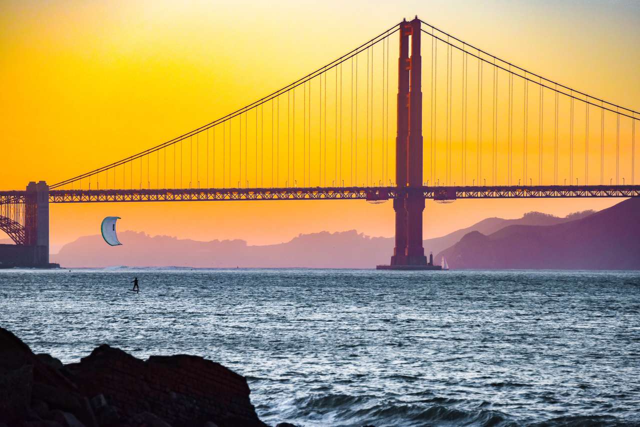 Золотые ворота, Сан-Франциско пазл онлайн