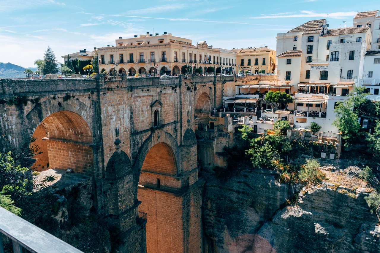 Neue Brücke von Ronda, Malaga Online-Puzzle